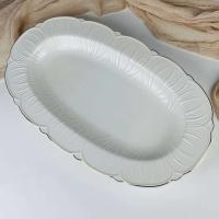 109-278 Овальное блюдо 46см ORCHIDEA в под.уп.Фарфор