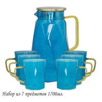 160-258 Набор графин 1700мл и 6 стаканов в под.уп._5000751