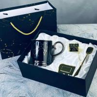 106-298 Кружка 360мл с ложкой и фильтром СТРЕЛЕЦ в под.уп.Фарфор_5000697