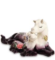 JP-61/49 Статуэтка 9,5 см Лошади ''Самая лучшая мама'' (Pavone) фарфор Италия 105999_7802831