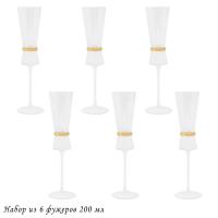 121-033 Набор из 6 фужеров 200мл OLIMP в под.уп.Стекло