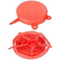 НАБОР КРЫШЕК УНИВЕРС. СИЛИК. КРУГ.6 ШТ D=6/9/11/14/16/19СМ  h=3 СМ											_8415048