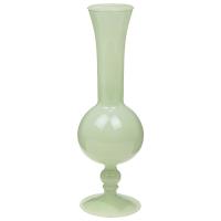 Ваза (стекло), D8xH23 см, (H-23, D-8, Светло-зеленый)_4600346
