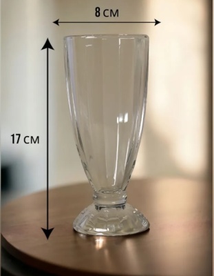 Стакан для коктейля 320мл, (6шт) h-18,5см, d-8см в упаковке AS-dekor 028 IC _2700129