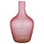 Бутыль (стекло), D13xH22 см, (H-22, D-13, Розовый)_4600326