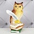 YW-00906  Фарфоровая статуэтка 