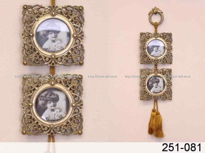 ФОТОРАМКА -АЛЬБОМ НАСТЕННАЯ ИЗ 2-Х ЯЧЕЕК 10*10см 251-081_8403980