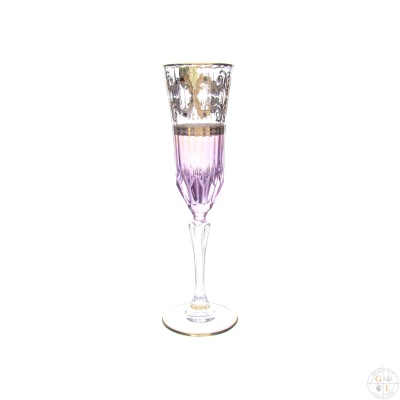Adagio Coll.Fish фужер для шампанского 180 мл (6шт) Art Deco` Италия 51735_9709653