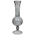 Ваза (стекло), D8xH23 см, (H-23, D-8, Серый)_4600345