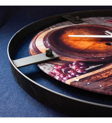 SLT- 73 Часы настенные ''WINE CELLAR'' диа.- 61см  ТМ «Салют» Россия 505385_7802801