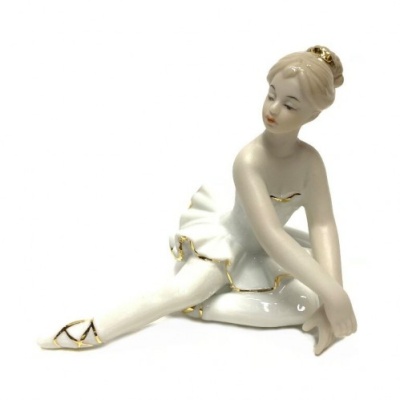 НР213 Статуэтка Балерина (фарфор)  в-7см_9300406