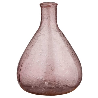 Бутыль (стекло), D12xH18 см, (H-18, D-12, Розовый)_4600325