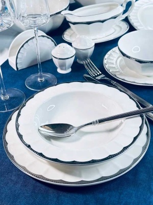 205-952 Обеденный сервиз 30пр. ИМПЕРИАЛ в под.уп.Фарфор_5000773