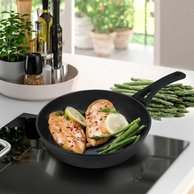 MR-1223-24N Сотейник (сковорода) 24х6,5см  антипр. покр. ILAG PREMIUM Maestro_5500269