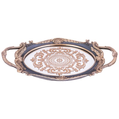 ПОДНОС ДЕКОРАТИВНЫЙ 47*25.7*5.4CM											_8415017