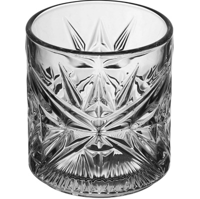 Стакан для напитков 375 мл, низкий (набор 6шт) d - 8,5 см, h - 9,5 см в упаковке  AS-dekor 344-2 DM_