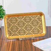 M-JS-062518  Поднос металлический, 27,5х16,5х2 см._6902062