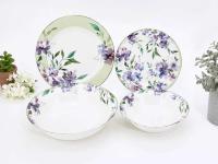 Набор столовый 6/19 предм Флокс,  (нью бон)  Jewel  ПС0035-03_9200424 Набор столовый 6/19 предм Флокс,  (нью бон)  Jewel  ПС0035-03_9200424