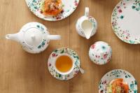 Чайный сервиз 6/15 предм. Акварельные цветы 