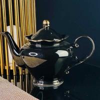 109-190 Чайник заварочный 1.1 л  NOIR в подарочной упак. Фарфор Lenardi_5000623