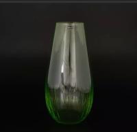 Ваза зеленая 30см Waterfall  Богемия Чехия 19423_9708989
