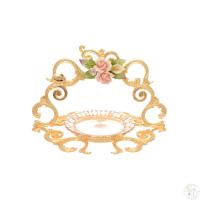 Конфетница с ручками 15 см Роза Перла (Rosa Perla)  HG13 Италия 50175_9708819 Конфетница с ручками 15 см Роза Перла (Rosa Perla)  HG13 Италия 50175_9708819