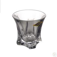 Набор стаканов для виски 320 мл Cooper 320 мл серый с платиной Aurum Crystal Чехия 57452_9708294