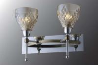 Бра Н Еврокаркасы 01009W/2 CR+ANTIQUE BRASS  МАКСИСВЕТ_8600563