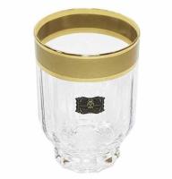 Florian стакан для виски 375мл 6шт /матовая полоса золото/ Bormioli Rocco Италия 63068_9709509