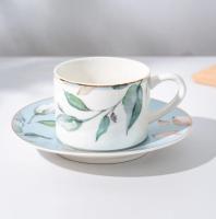 Чайный набор 6/12 предм.  Оливи, (нью бон) Jewel ПС0027-03_9200418