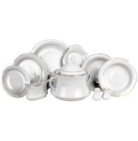 B014 Камелия Столовый сервиз 6/25  декор 