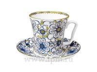 Бокал с блюдцем Ленинградский Вьюнок 360 мл 81.13920.00.1 (ЛФЗ)_1600206