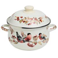 ЧАЙНИК 2,2 л  ЭМАЛИРОВ. СО СВИСТКОМ серия 