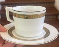 Чайная пара 1шт. Золотая лента Repast
