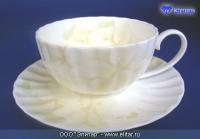 Н 1002000 Магнолия Крем н-р 370мл чашка чайная с блюдцем 1/2   17182  HATORI (Freydis) Австрия_32034
