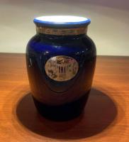 Ваза (кобальт) 15см винтажная ЛФЗ_1902092