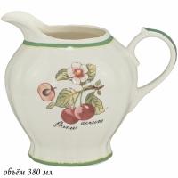 109-093 Молочник 380 мл ФРУКТОВЫЙ САД в подарочной упак. Фарфор Lenardi_5000620