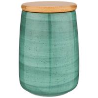 БАНКА С ДЕРЕВЯННОЙ КРЫШКОЙ BRONCO  БАНКА С ДЕРЕВЯННОЙ КРЫШКОЙ BRONCO