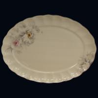 Н 1115021 Грэй Розис блюдо ов. 28см  (плат.лента) 14983 HATORI (Freydis) Австрия_3204174