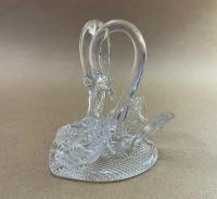 Фигурка хрустальная на сердце 