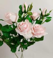 90882 Роза Mix Силикон ветка_2100183