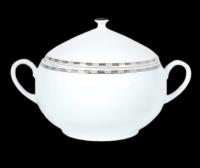 Супница с крышкой Опал Платиновые пластинки, 15346_3205741