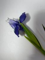 Цветок искуственный Ирис (синий) 64837