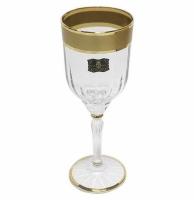 Florian фужер для белого вина 245мл 6шт  /матовая полоса золото/ Bormioli Rocco Италия 63080_9709510