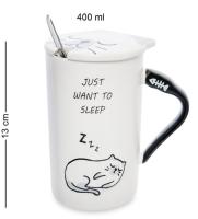MUG-306/2 Кружка 400 мл ''Пушистый соня'' (кошки) 109315_7802615