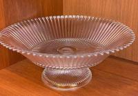 Фруктовница на ножке 30 см, В 12 см, в ассорт.  стекло Турция_5200220