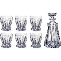 Набор для виски 7 предмета, Aurum Crystal Plantica Чехия 32598_9705718 Набор для виски 7 предмета, Aurum Crystal Plantica Чехия 32598_9705718