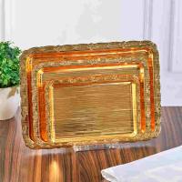 M-JS-062514  Набор из 3-х подносов металлических, 31,5х23х2/27х19х2/21,5х15х1,5 см._6902060