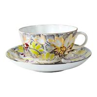 Чашка с блюдцем Тюльпан Золотые ромашки 250 мл 81.14667.00.1 (ЛФЗ)_1600315