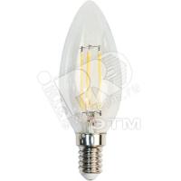 Лампа светодиодная LED 5вт Е14 белый свеча FILAMENT FERON 9228781 25573_2800384